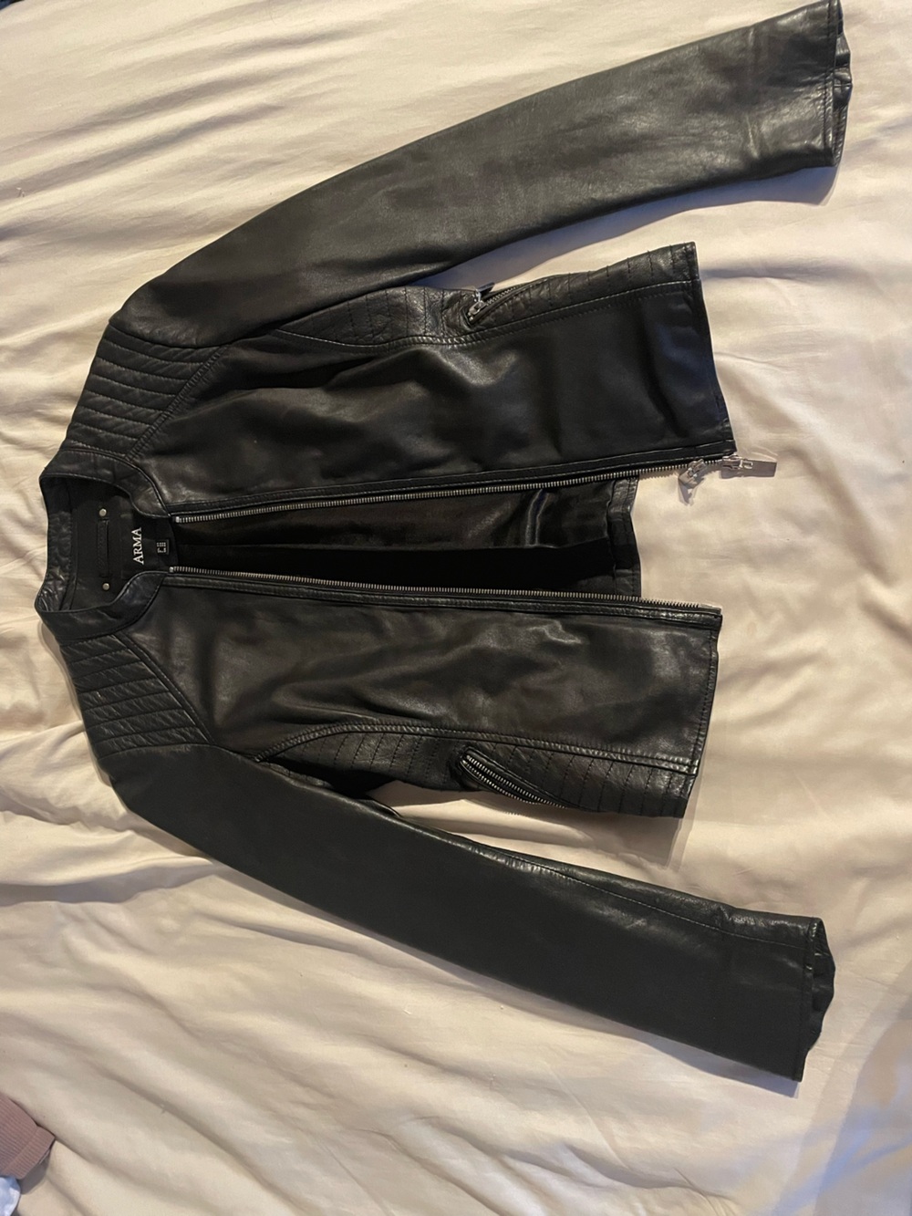 Black Sheep leather Arma jacket